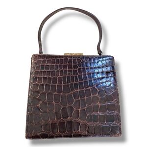 Bellestone VINTAGE Alligator Bag 1960's
